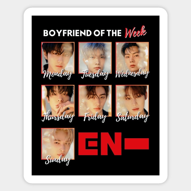 Boyfriend of the Week Enhypen Sticker by wennstore